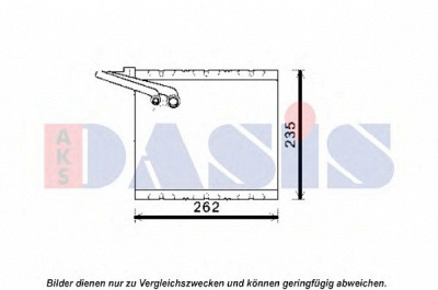 AKS DASIS 820344n -  Испаритель, кондиционер